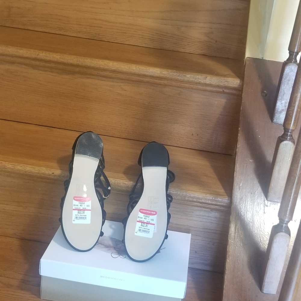 A pair of sandals